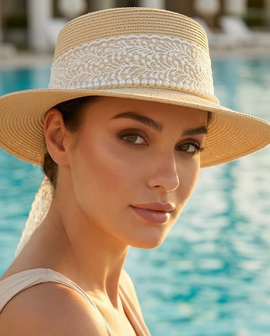 כובע קש בלה - Natural