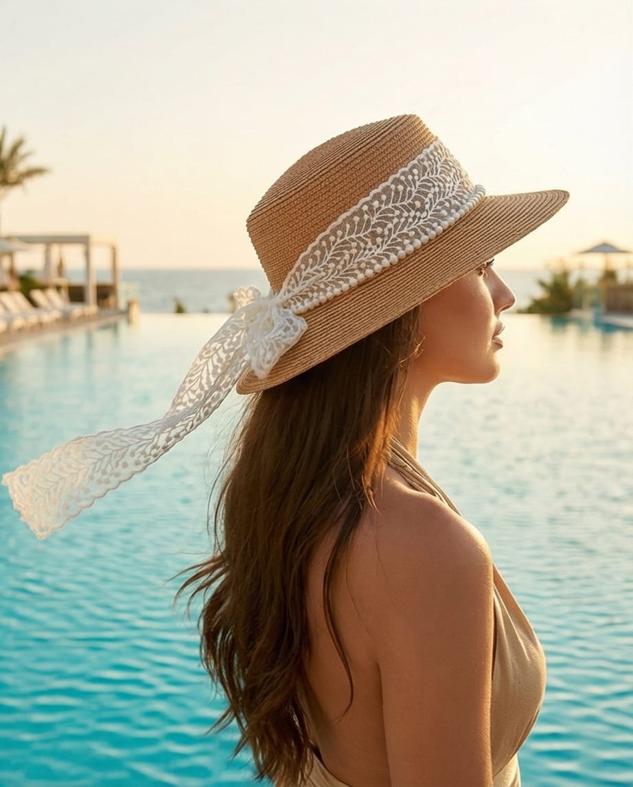 כובע קש בלה – Honey