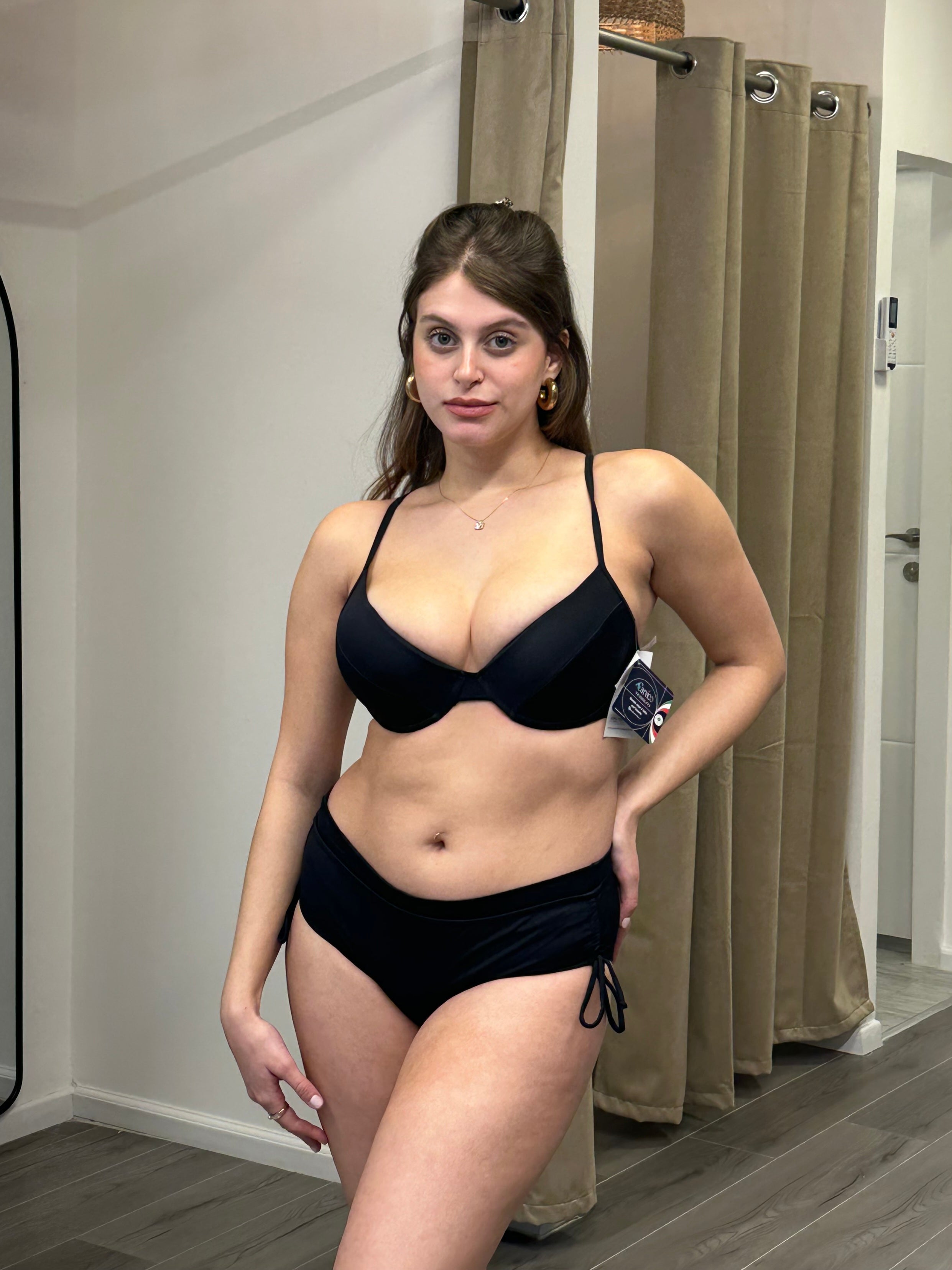 חזיית ברזלים דגם קופנגן צבע שחור