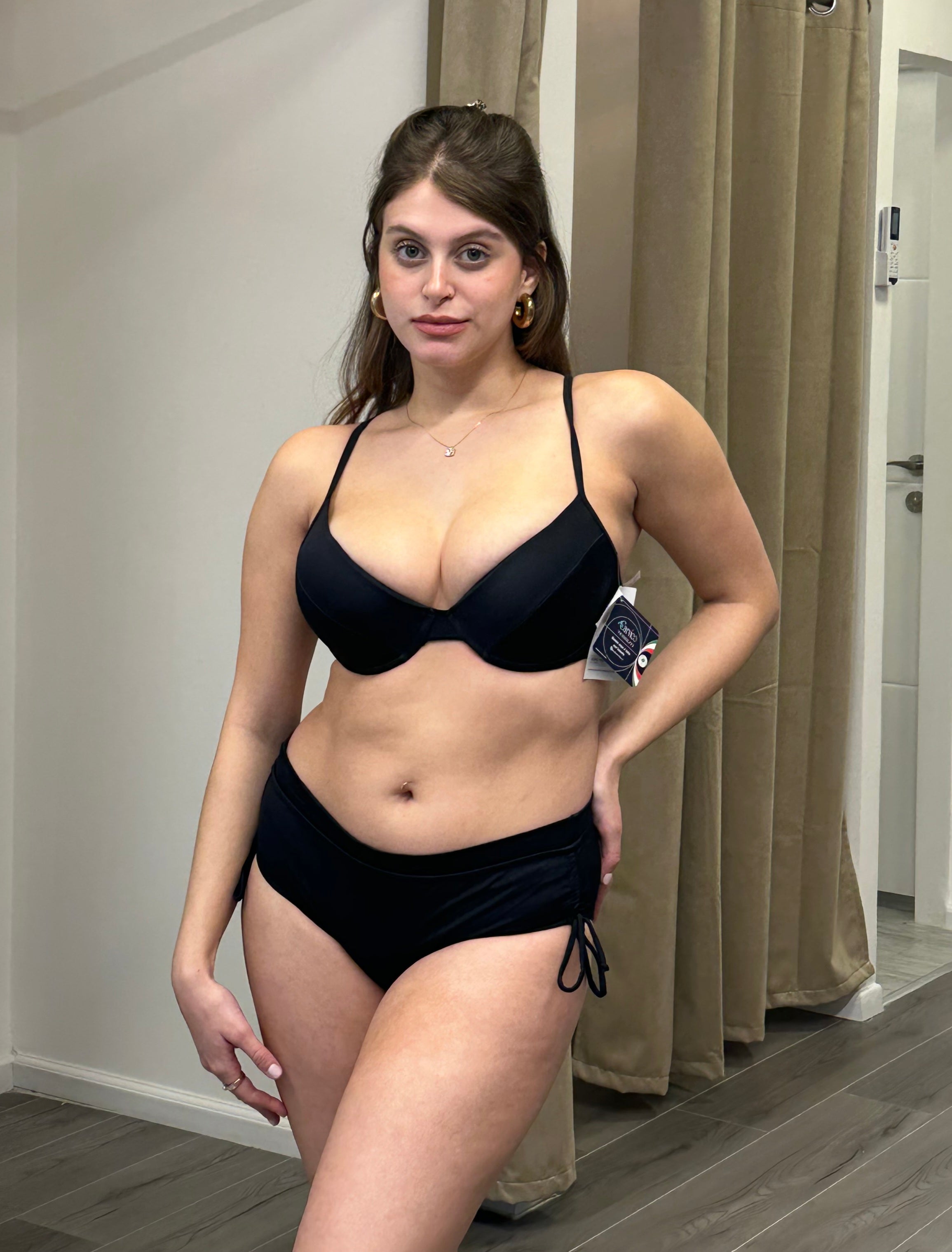 תחתון ביקיני דגם קופנגן צבע שחור