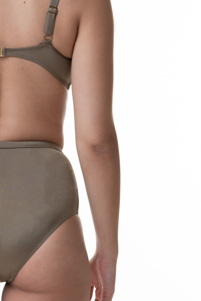 תחתון גבוה מחטב צבע ירוק