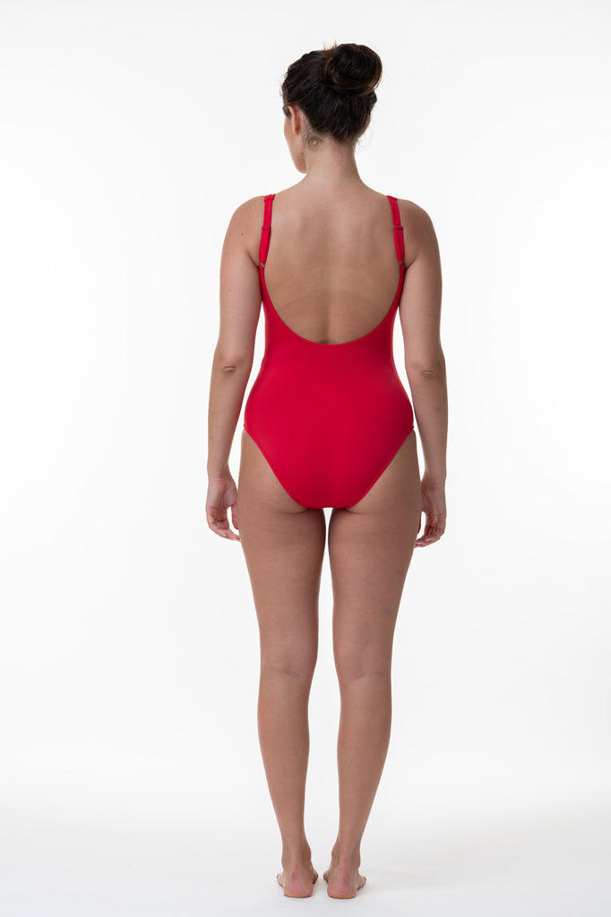 שלם דגם יהלום צבע אדום