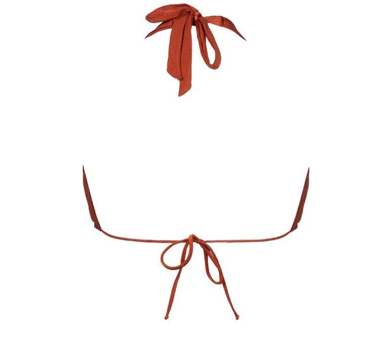 חזיית ביקיני דגם קורפו צבע קינמון