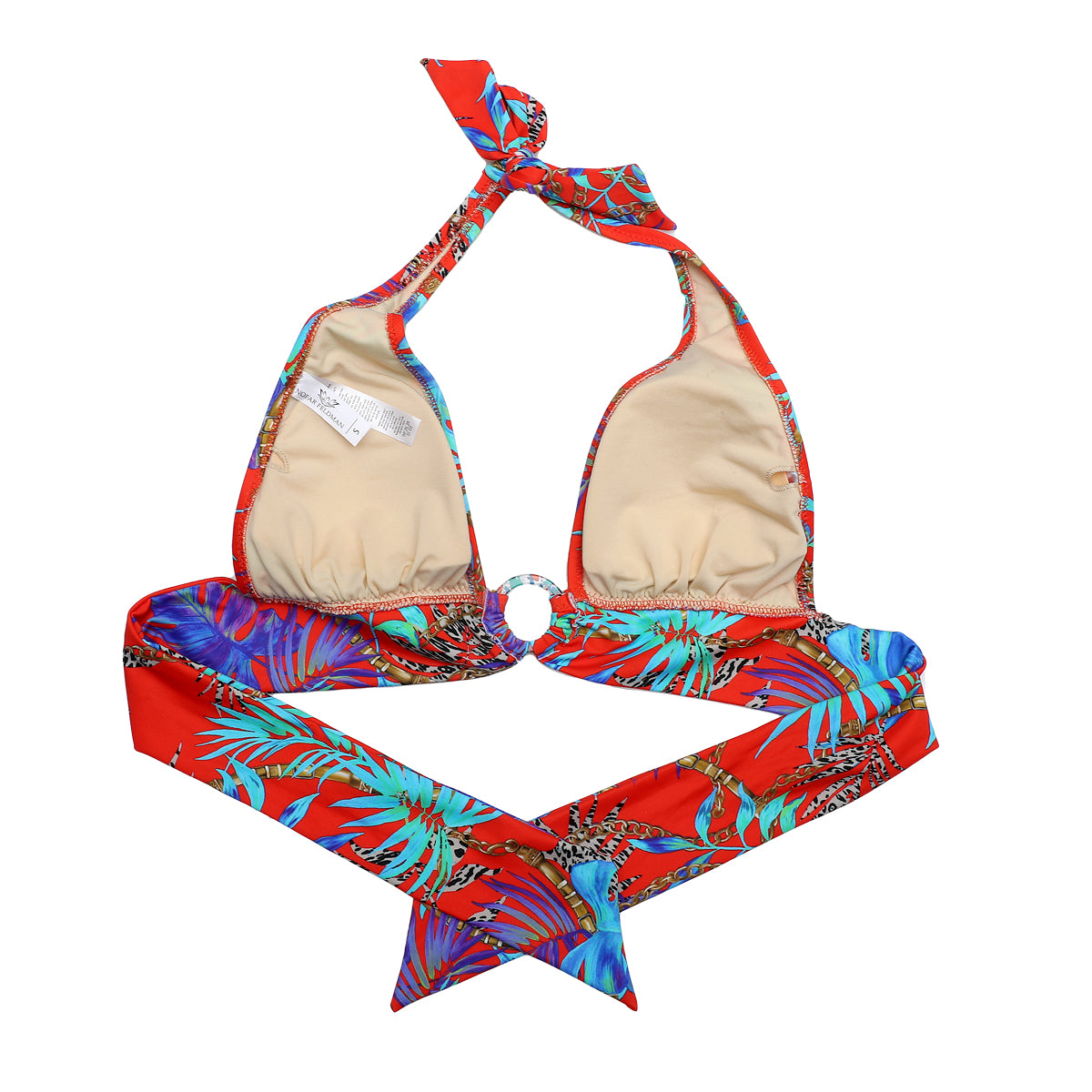 חזיית ביקיני דגם סהרה הדפס אקזוטי