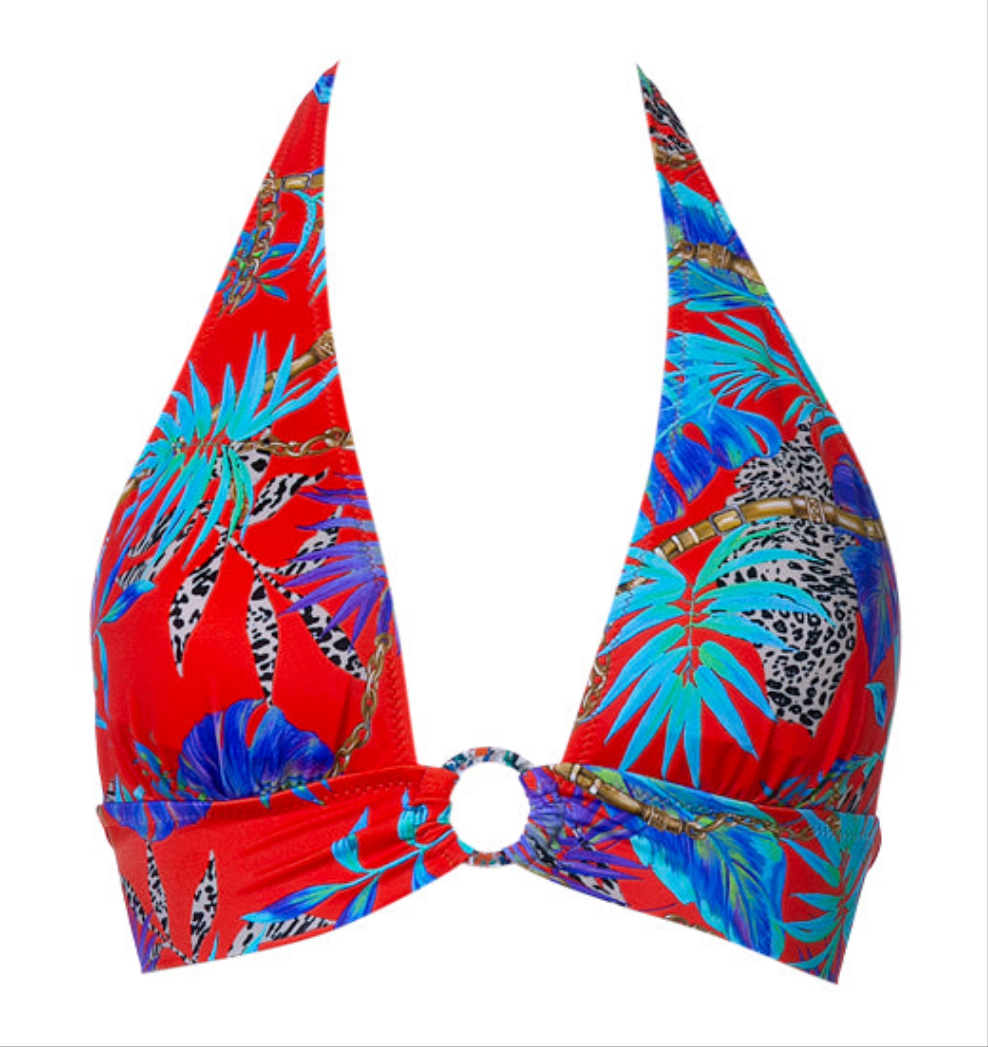 חזיית ביקיני דגם סהרה הדפס אקזוטי