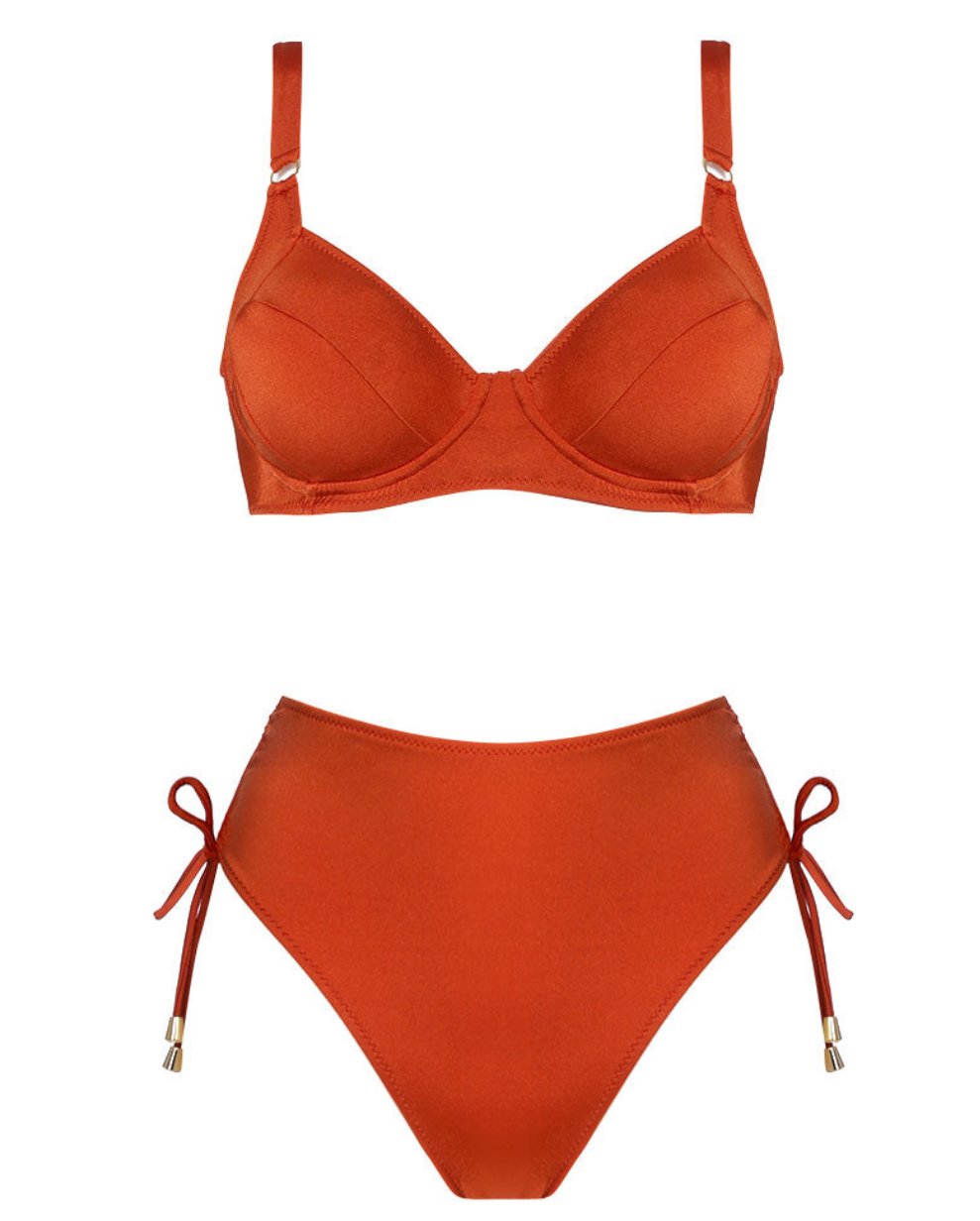 ביקיני דגם פרדייס צבע כתום