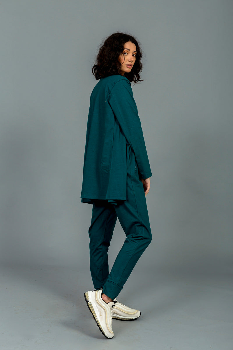 סט חליפת אוברול מבד כותנה דגם ניו יורק