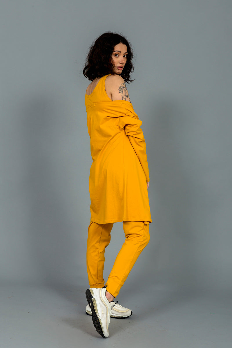 חליפת אוברול כותנה דגם ניו יורק