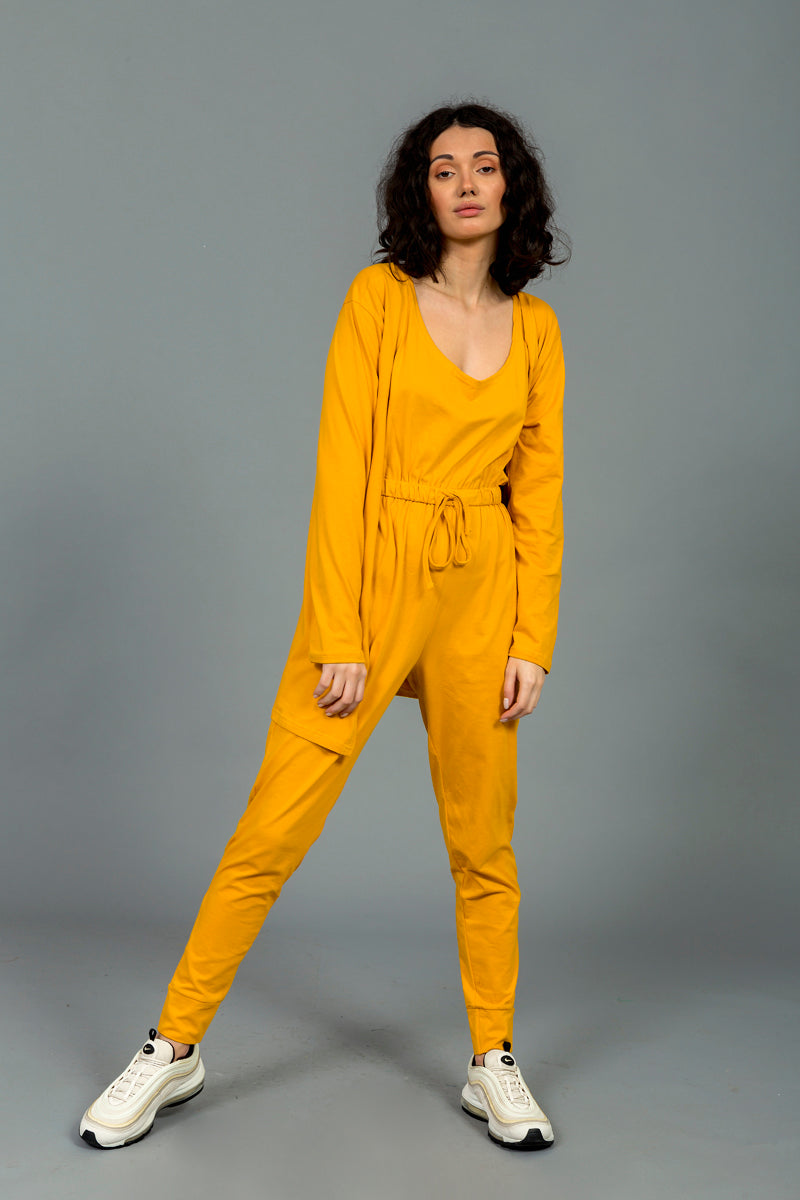 חליפת אוברול כותנה דגם ניו יורק