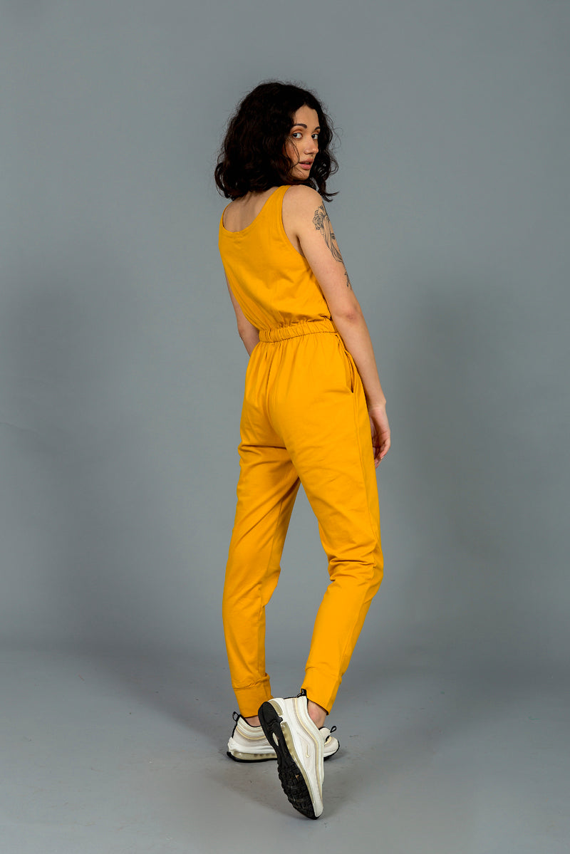 חליפת אוברול כותנה דגם ניו יורק