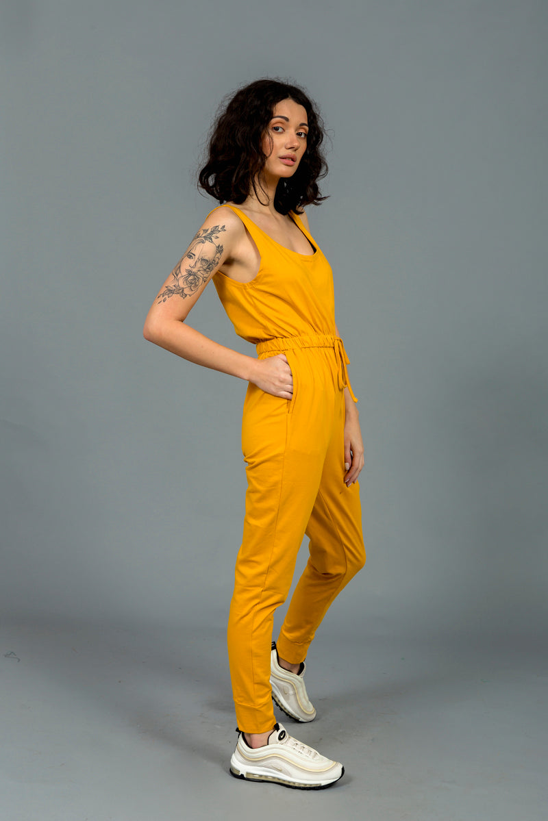 חליפת אוברול כותנה דגם ניו יורק