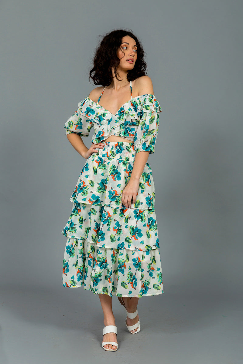 סט קיילי הדפס גן עדן