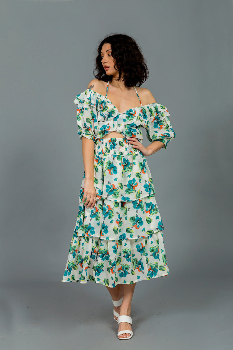 סט קיילי הדפס גן עדן