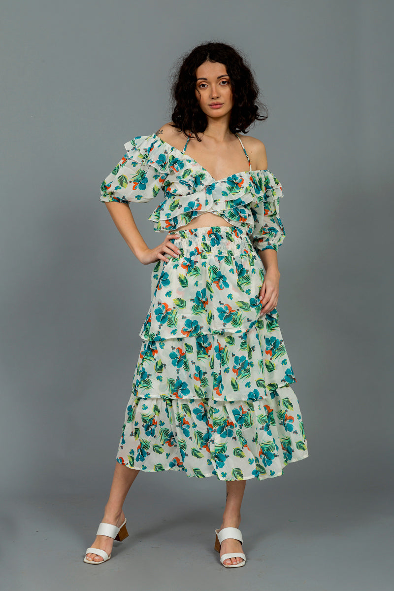 סט קיילי הדפס גן עדן