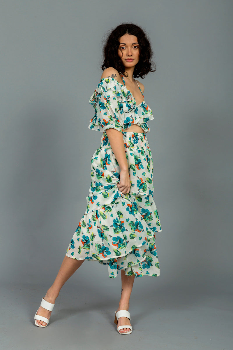 סט קיילי הדפס גן עדן