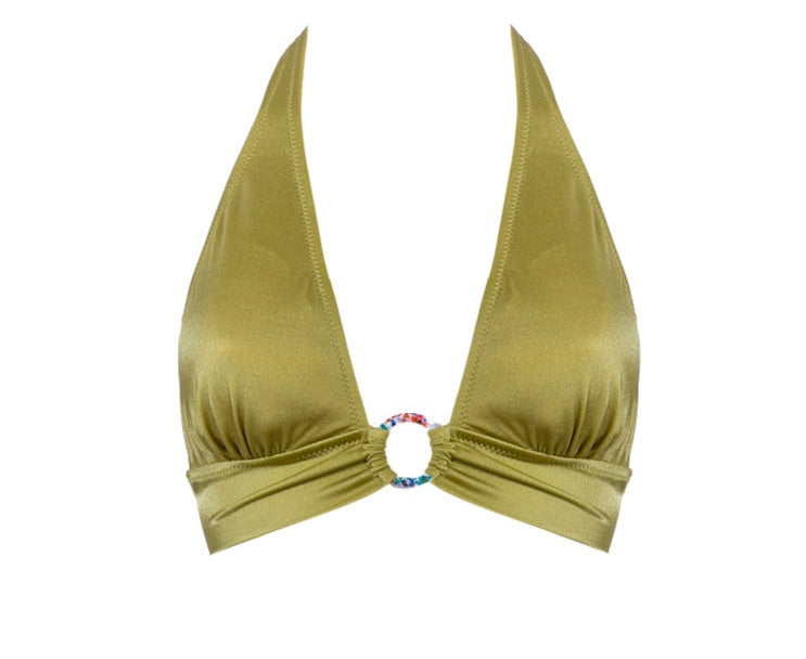 חזיית ביקיני דגם סהרה צבע ירוק