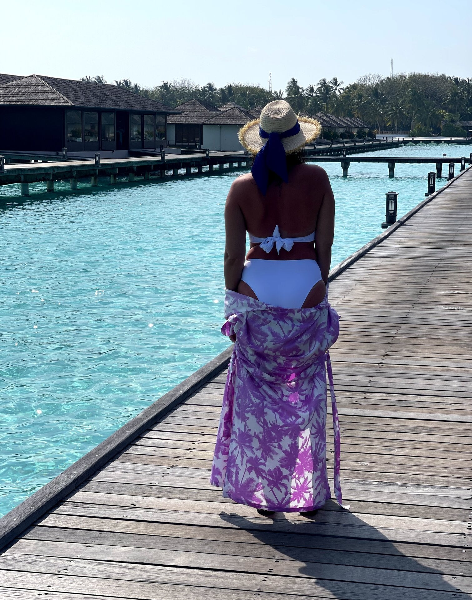 תחתון ביקיני גבוה דגם מלדיביים צבע שחור