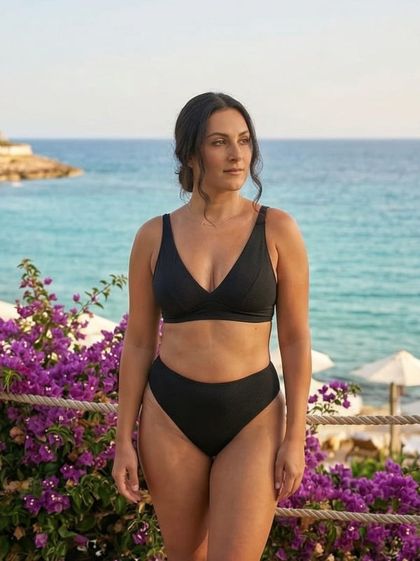 תחתון גבוה דגם אמור צבע שחור