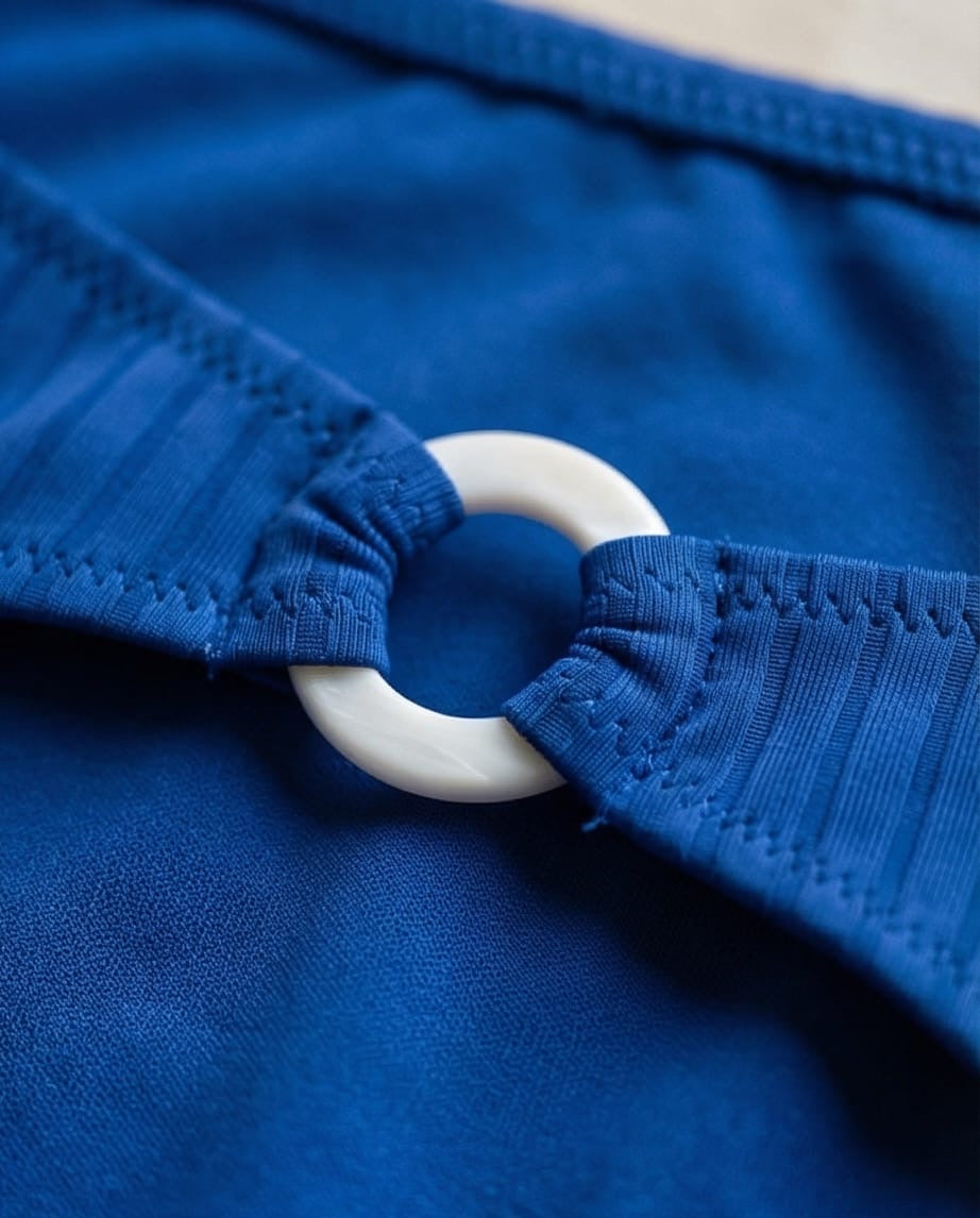 תחתון ביקיני דגם טוליפ - כחול רויאל