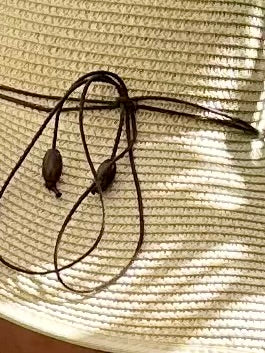 כובע קש רחב שוליים עם שרוך דגם מקסיקו