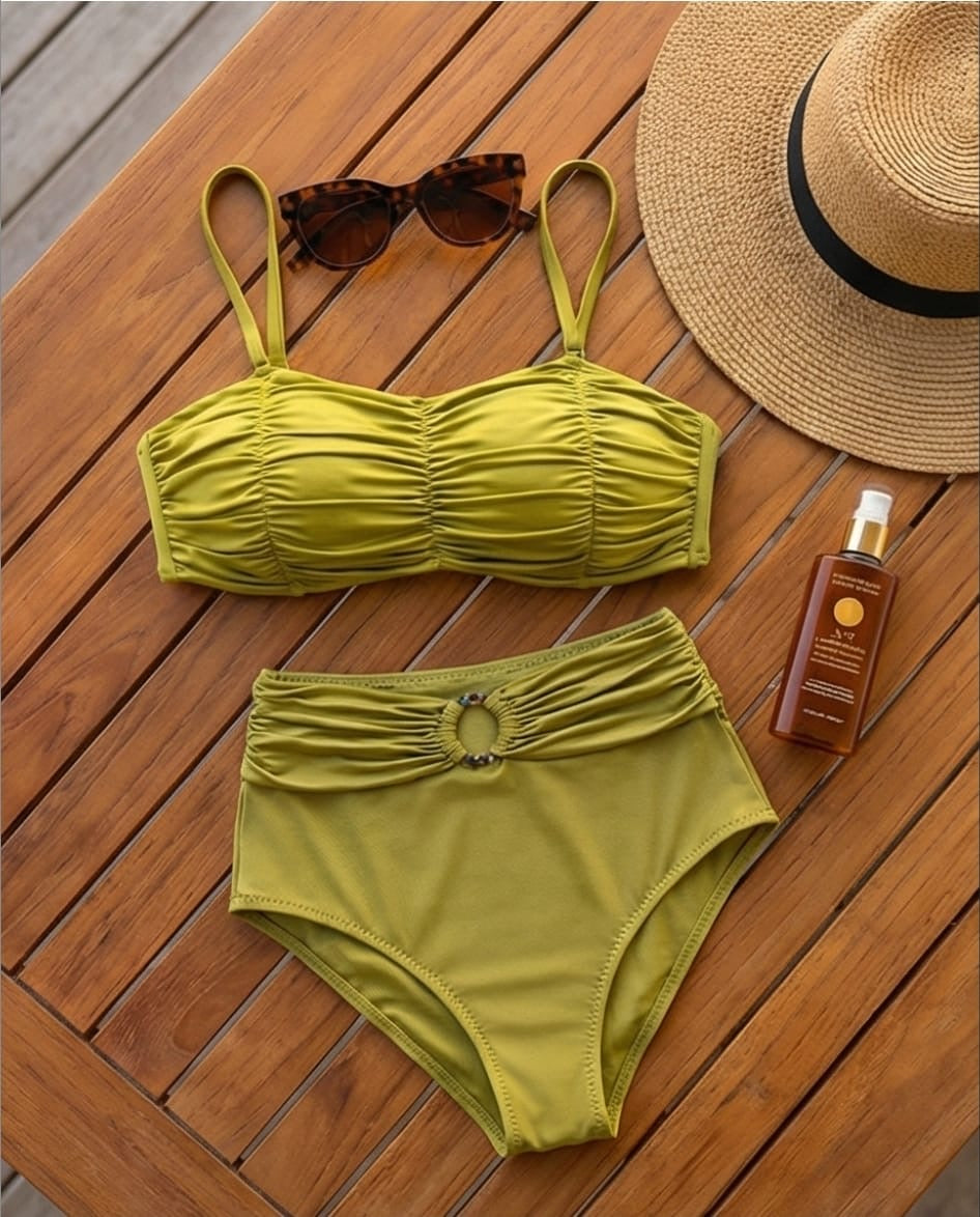 תחתון גבוה מחטב דגם סהרה צבע ירוק