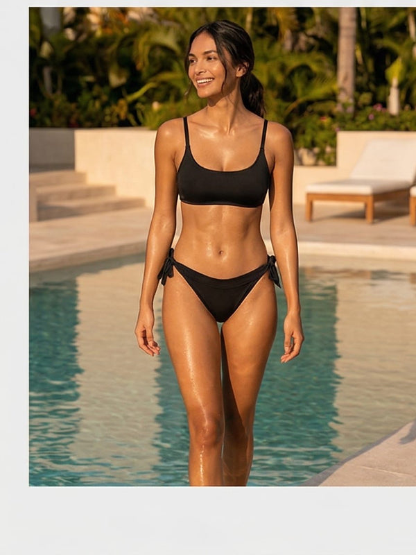 חזיית ביקיני דגם קאנון צבע שחור