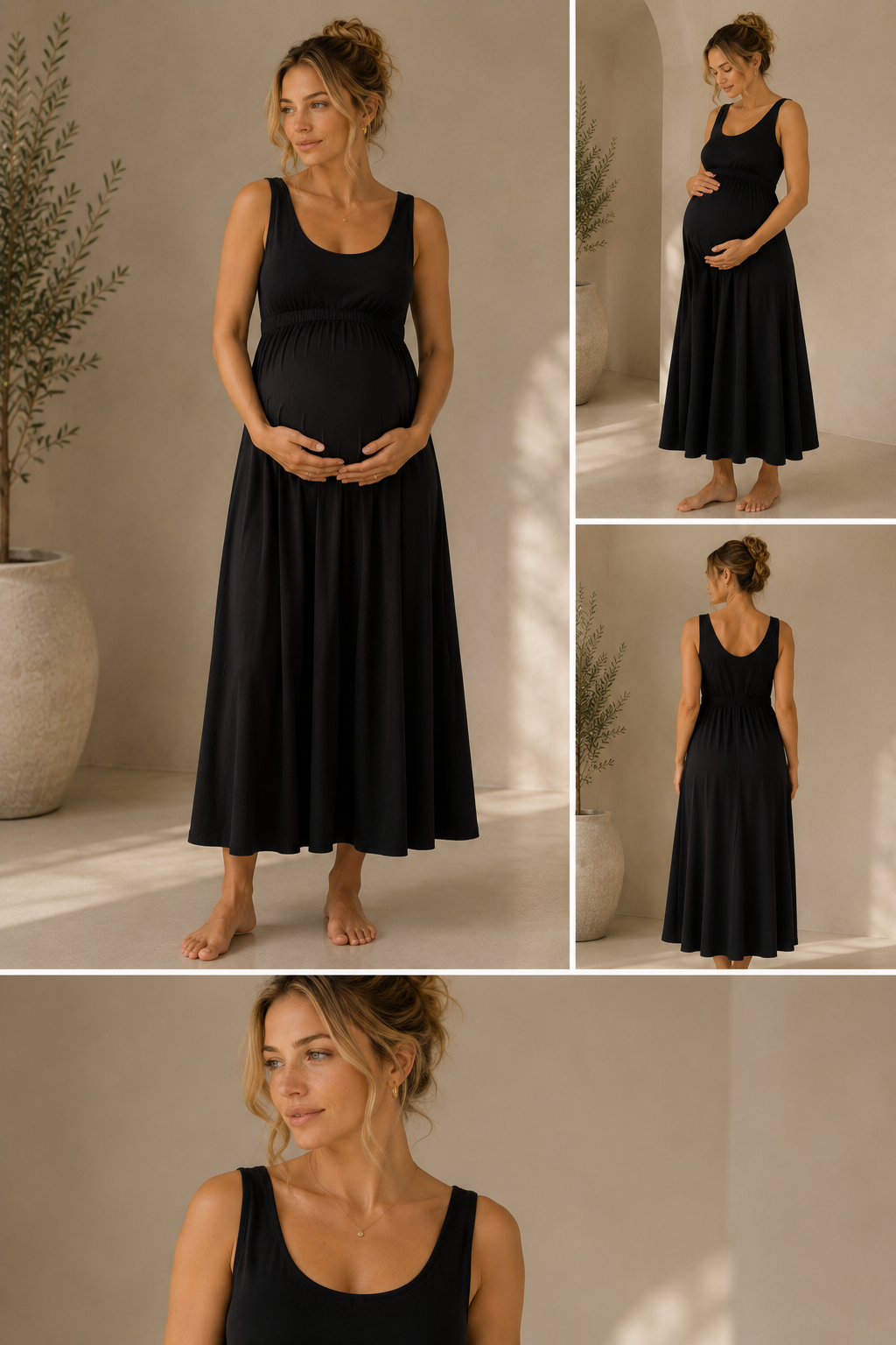 The Flow Dress Black