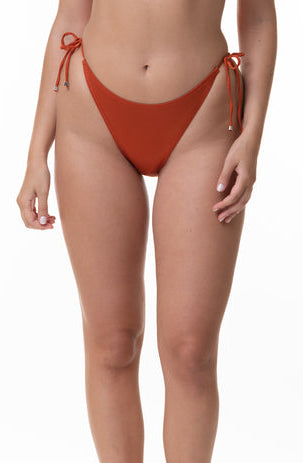 תחתון קשירות קלאסי -כתום טרקוטה חם