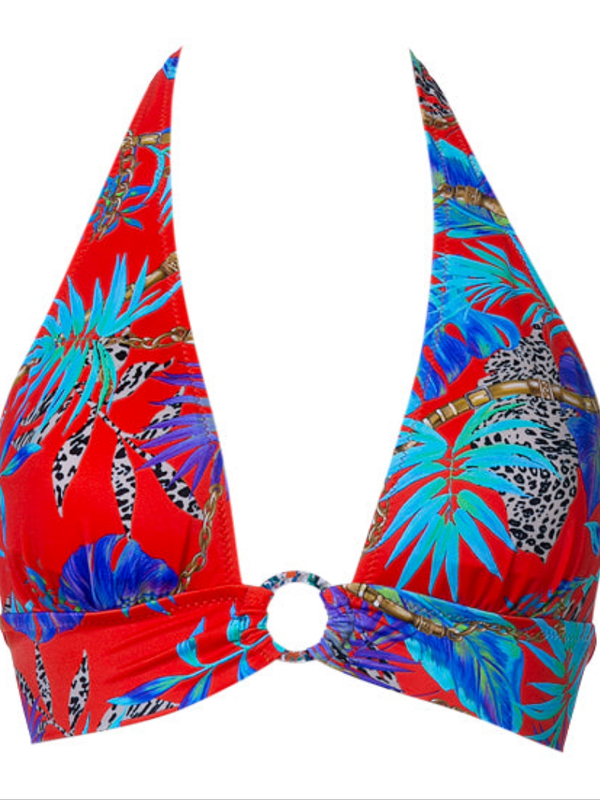 חזיית ביקיני דגם סהרה הדפס אקזוטי