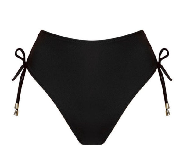 דגם Paradise Mid תחתון ביקיני מחטב שחור