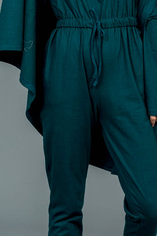 סט אוברול ועליונית כותנה מידות 36-38